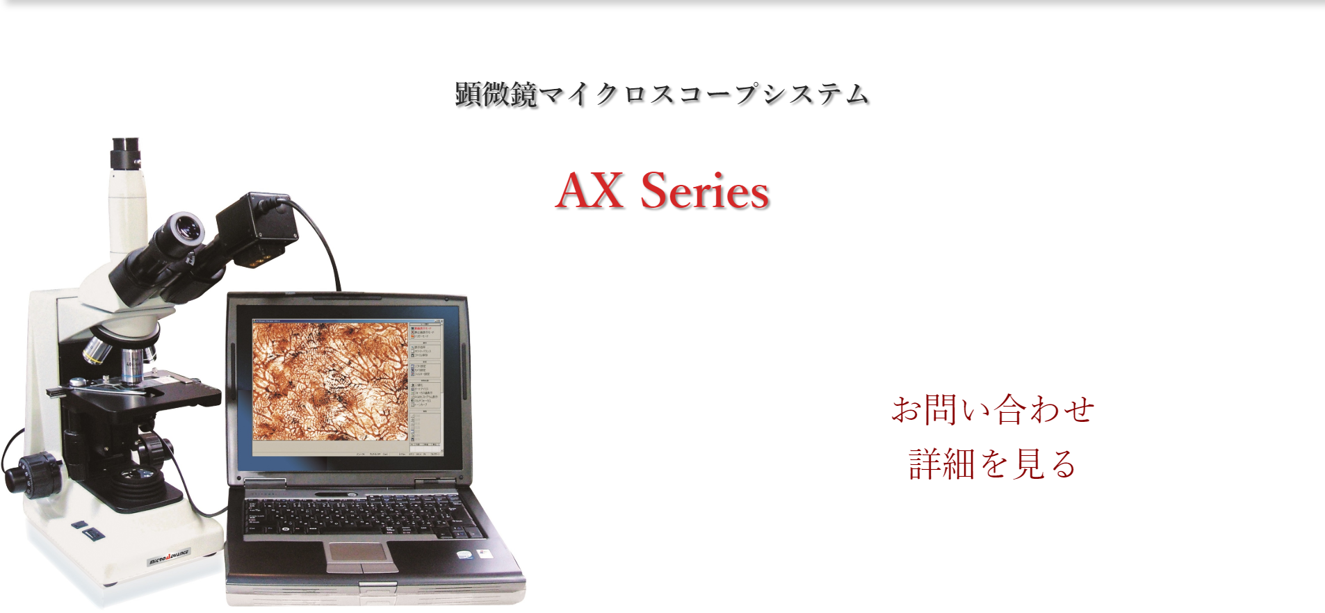 マイクロスコープの専門メーカー ｜ (株)マイクロアドバンス